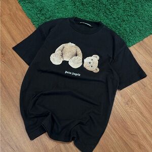 Palm Angels Bear Tee – Black – Large – PreOwned